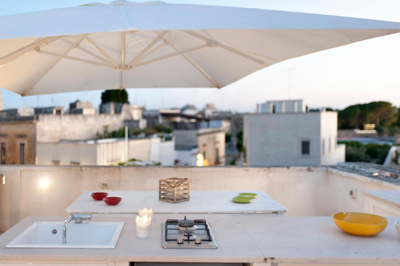 Chez Mama' Rooftop - Sit Apartment เลชเช ภายนอก รูปภาพ